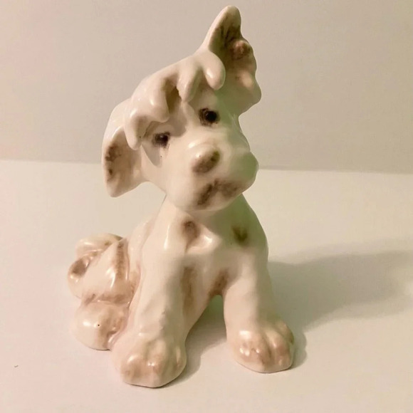 Vintage Terrier Dog Cortendorf 2663 Germany 4 Inch Tall Animal Figurine - Picture 14 of 14